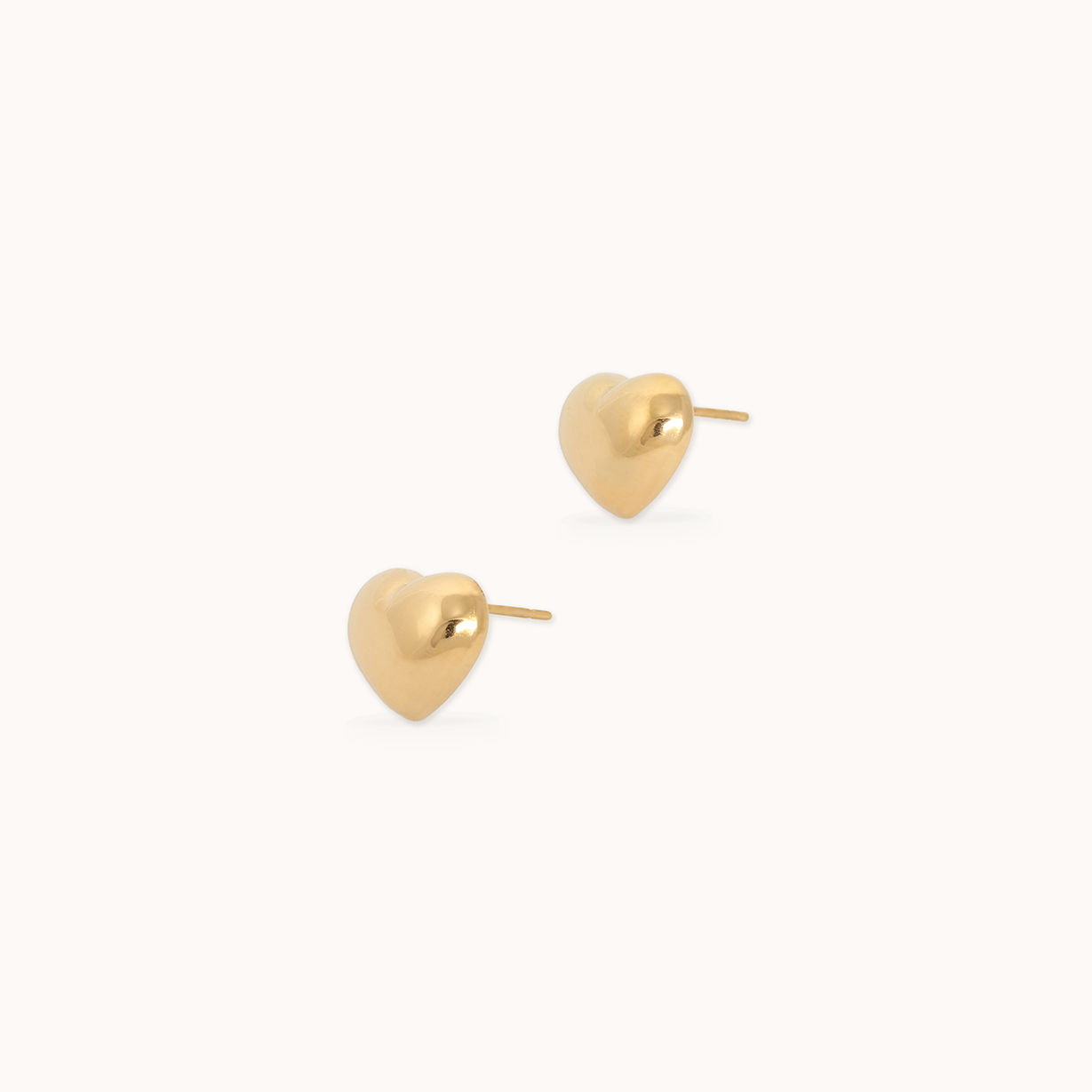 Cherish Heart Stud Earrings